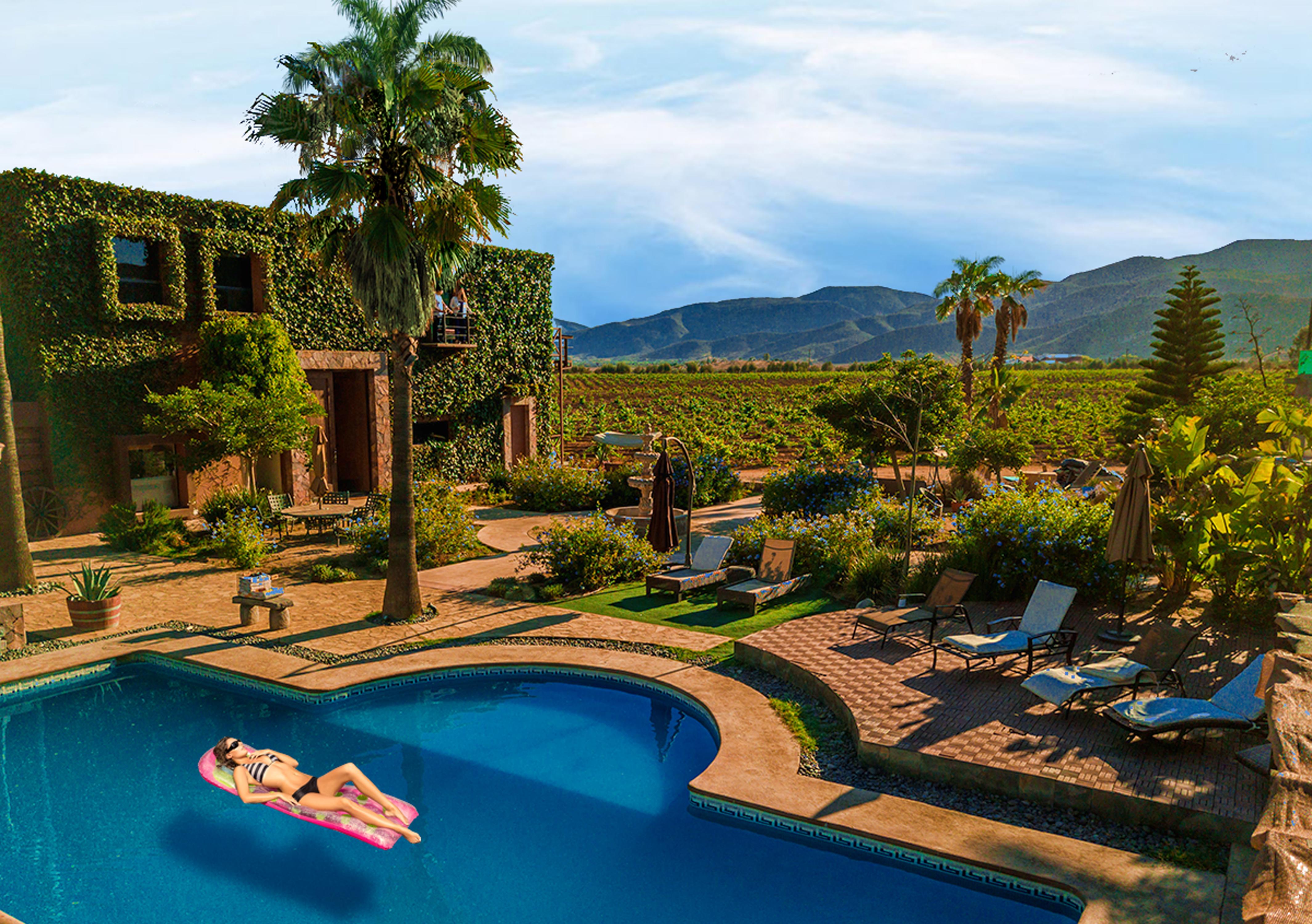 Hotel Boutique Valle De Guadalupe & Spa Exterior foto